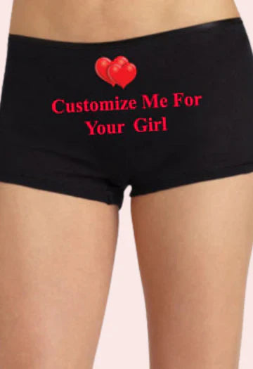 Personalized / Customized Panties