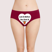 Playful Custom Message Intimate Panty