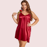 Criss Cross Back Elegant Nightdress in 4XL &  5XL Size