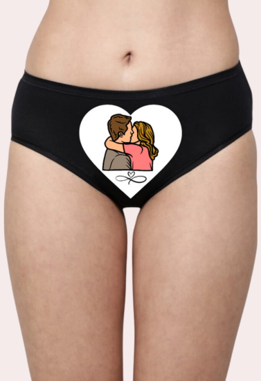 Sensual Custom Message Forever Kiss Panty