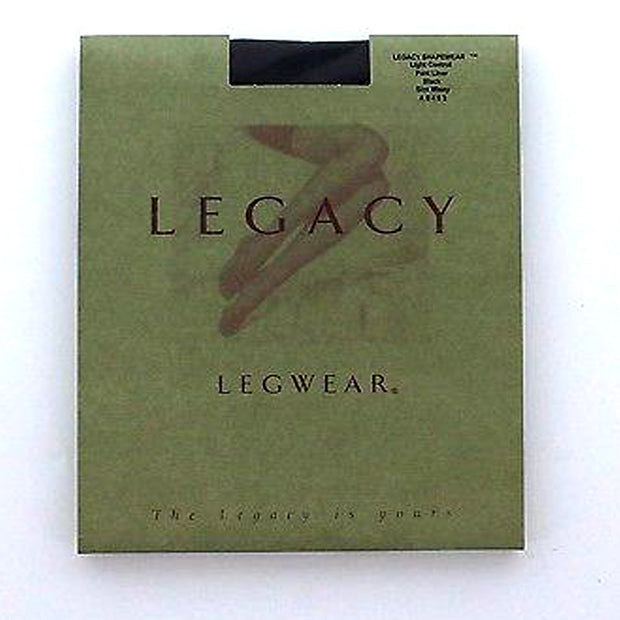 Legacy Legwear Microfiber Control Top Brown Tights