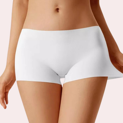 Women's Seamless Ice Silk Boyshorts Panties (4pcs)