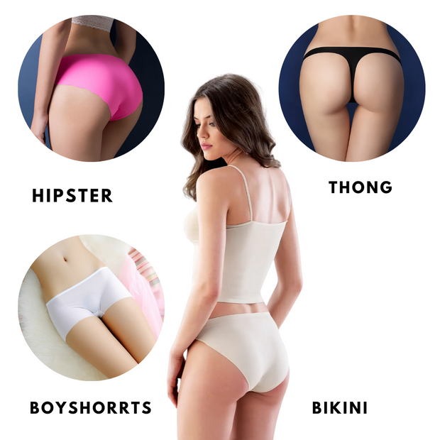 4 Different Style Underwear Pack