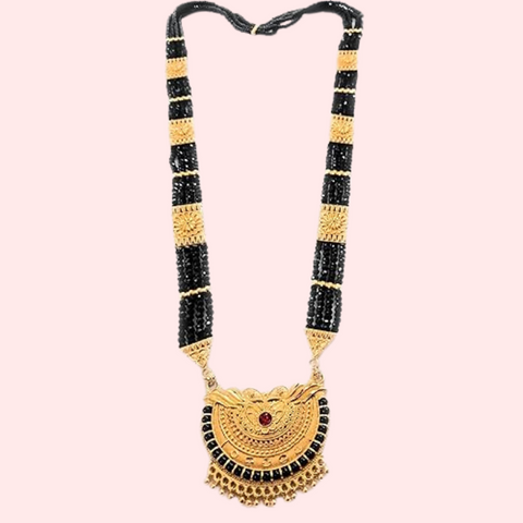 Traditional Gold Plated Pahadi Mangalsutra