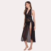 Sensual Mesh Nightgown for Women