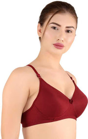 Women T-Shirt Lightly Padded Bra