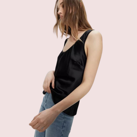 Versatile Silk Camisole for Day to Night