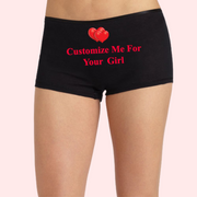 Cozy Waistband Boyshort- Customize For Your Girl