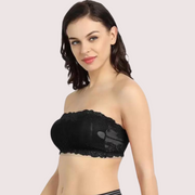 Soft and Stretchable Wirefree Tube Top Bra for Comfort