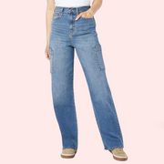 Women's Heritage Utility Loose Fit High Rise Jeans