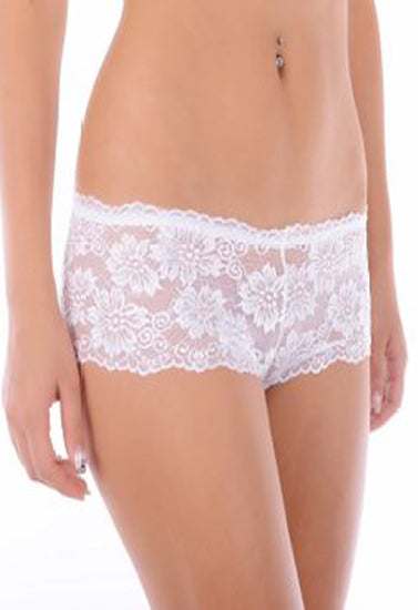 Warner's Floral Lace Boxer Boyshorts Panty