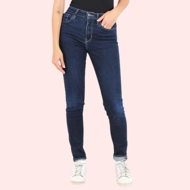 Elegant Women's Skinny Fit Slim Denim Pants