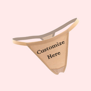 Customize Design Cotton Seamless String Thong