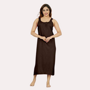 Women's Long Cotton Nightgown Slip