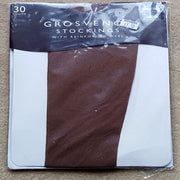 GROSVENOR 30 Denier Gentle Smoke Stockings