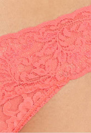 ♥ Full Floral Lace Thong Panty