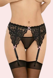 Seductive Lace Garter Belts for Romantic Evenings