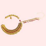 Elegant Gold-Plated Garhwali Nath – Big Size Tradition