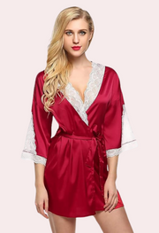 Women's Solid Finish Robe for Hot Nights