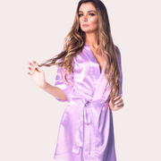 Silken Charm, Wrapped in Women's Seduction Robe