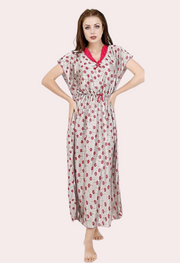 Luxurious Satin Maxi Sleepwear for Women