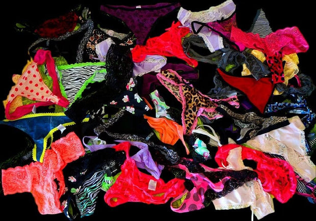 (Pk of 6) Affordable women's thong underwear