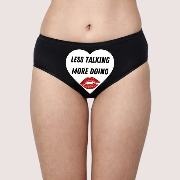 Sensual Custom Text Get Things Done Panty