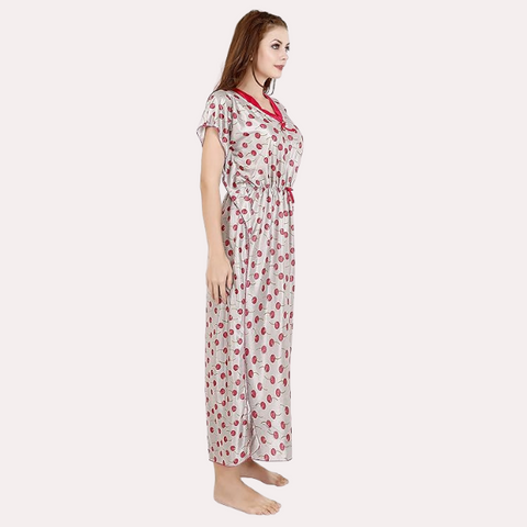 Luxurious Satin Maxi Sleepwear for Women