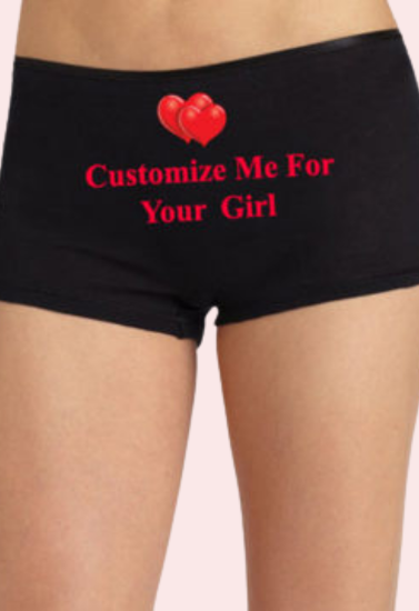 Cozy Waistband Boyshort- Customize For Your Girl