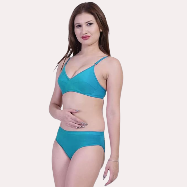 Women's Non-Padded Bra Panty Set