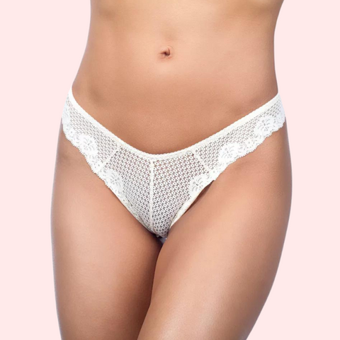 Exclusive French Daina Ultra Luxe Tanga Thong Panty Gift Box