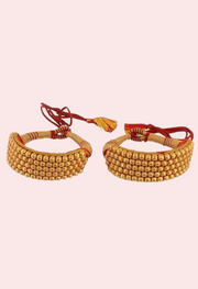 Traditional Gold Plated Garhwali Punchi Set