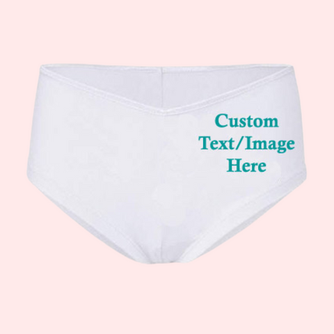 Customize This Cheeky Cotton Comfort Boyshort Undies