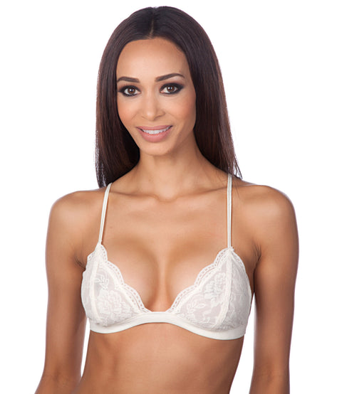 2 Pack soft stretch lace bralette