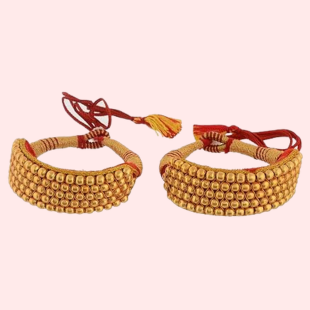 Traditional Gold Plated Garhwali Punchi Set