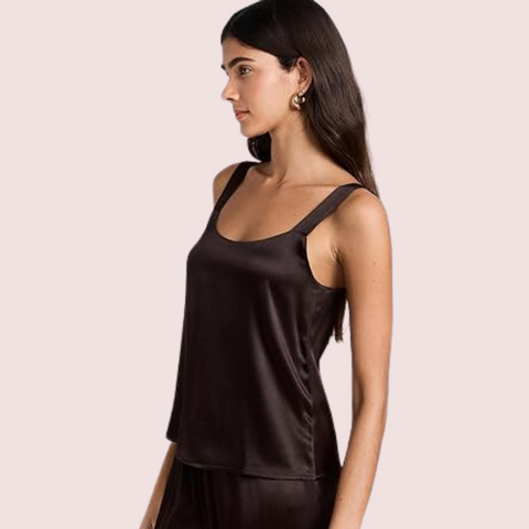 Soft Silk Camisole Perfect for Layering Comfort