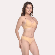 Everyday Elegance Cotton Bra Panty Set