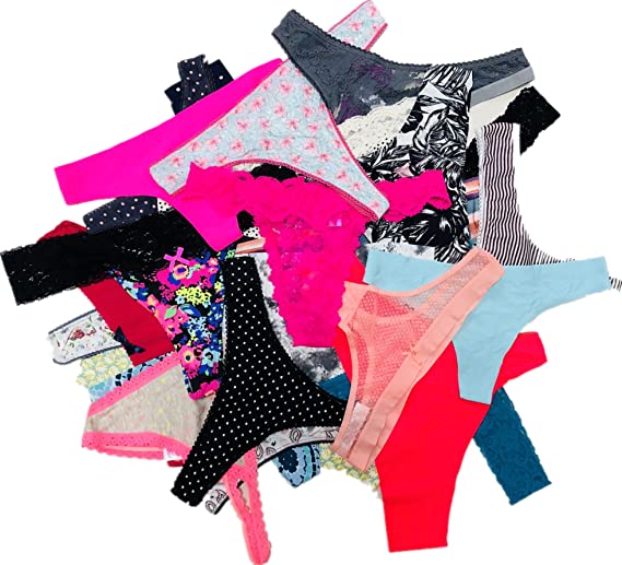 7-Pack of Stylish Thongs in Assorted Designs