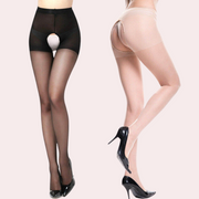 CROTCHLESS TIGHTS OPEN CROTCH TIGHTS ( 2 PACK )