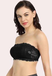 Soft and Stretchable Wirefree Tube Top Bra for Comfort